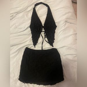 Black 2 piece set